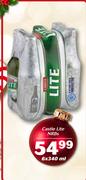 Castle Lite NRB's-6 x 340ml