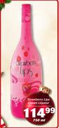 Strawberry Lips Cream Liqueur-750ml 
