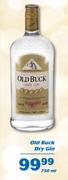 Old Buck Dry Gin-750ml