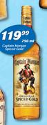Captain Morgan Spiced Gold-750ml