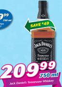 Jack Daniel's Tennessee Whiskey-750ml
