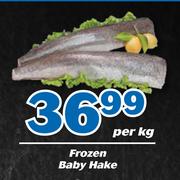Frozen Baby Hake-Per kg