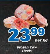Frozen Cow Heels-Per Kg