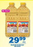Sunfoil Sunflower Oil-2Ltr Each