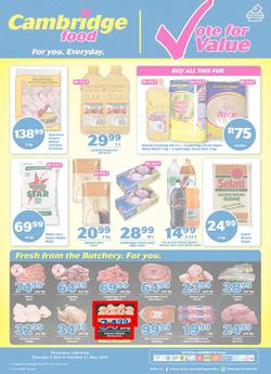 Cambridge Food Gauteng : May Mid Month (9 May - 21 May 2019), page 1