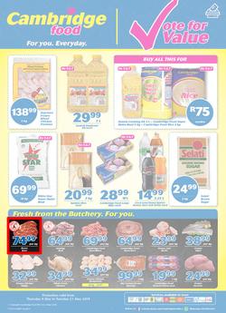 Cambridge Food Gauteng : May Mid Month (9 May - 21 May 2019), page 1