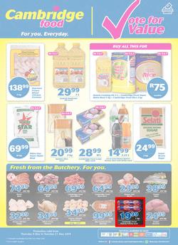 Cambridge Food Gauteng : May Mid Month (9 May - 21 May 2019), page 1