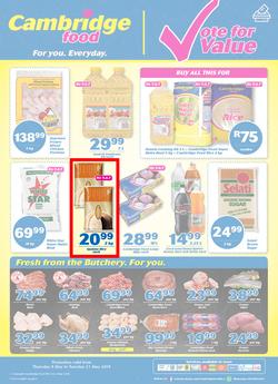 Cambridge Food Gauteng : May Mid Month (9 May - 21 May 2019), page 1