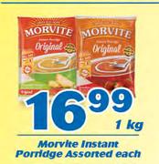 Morvite Instant Porridge Assorted-1Kg Each