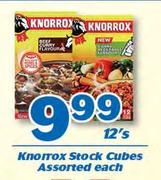 Knorrox Stock Cubes Assorted-12's Each