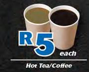 Hot Tea/Coffee-Each