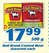 Bull Brand Corned Meat Assorted-300g Each