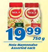 Nola Mayonnaise Assorted-750g Each
