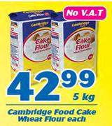 Cambridge Food Cake Wheat Flour-5Kg Each
