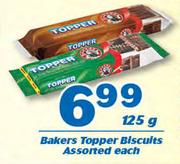 Bakers Topper Biscuits Assorted-125g Each