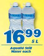 Aquelle Still Water-5Ltr Each
