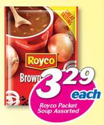 Royco Packet Soup Assorted-Each
