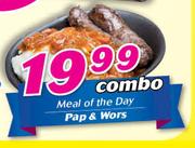 Pap And Wors Combo