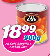 All Gold Superfine Apricot Jam-900g