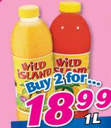 Wild Island Dairy Mix Concentrate Assorted-1Ltr