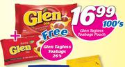 Glen Tagless Teabags Pouch-100's Pack