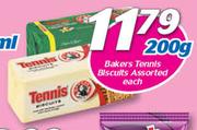 Bakers Tennis Biscuits Assorted-200g Each