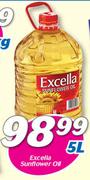 Excella Sunflower Oil-5Ltr