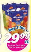 Fruitree Fruit Juice Nectar Assorted-3 x 1Ltr