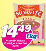 Morvite Instant Porridge Assorted-1Kg Each