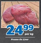 Butchery Frozen Ox Liver-Per Kg