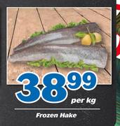 Butchery Frozen Hake-Per Kg