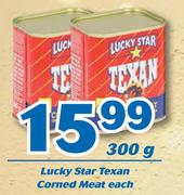 Lucky Star Texan Corned Meat 300g-Each