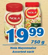Nola Mayonnaise 750g-Each