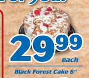 6" Black Forest Cake-Each