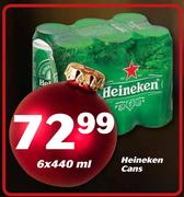 Heineken Cans-6X440ml