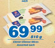 Clover Cheese Slices 810g-Each