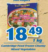 Cambridge Food Frozen Chunky Mixed Vegetables-1Kg