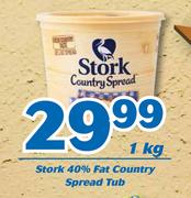 Stork 40% Fat Country Spread Tub-1Kg