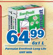 Parmalat Everfresh Long Life UHT Milk-6X1Ltr
