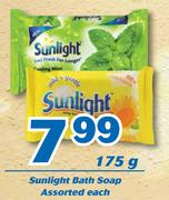 Sunlight Bath Soap Assorted-175g Each
