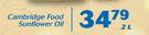 Cambridge Food Sunflower Oil-2Ltr
