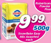 Snowflake Easy Mix-500g Each