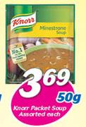Knorr Packet Soup-50g Each