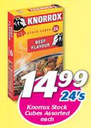 Knorrox Stock Cubes 24’s-Each