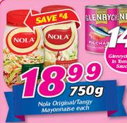 Nola Original/Tangy Mayonnaise-750g Each