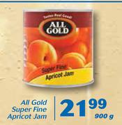 All Gold Super Fine Apricot Jam-900g