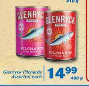 Glenryck Pilchards Assorted-400g Each