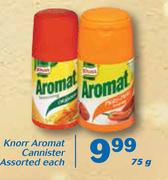 Knorr Aromat Canister Assorted-75g Each