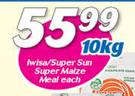 Iwisa/Super Sun Super Maize Meal-10kg Each