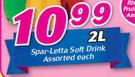 Spar-Letta Soft Drink-2Ltr Each